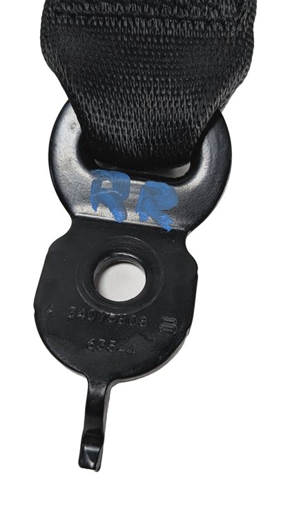 Thumbnail 13: 12 BMW ACTIVEHYBRID 5 F10 REAR LEFT/CENTER/RIGHT BELT RETRACTOR SET/3 (Black)