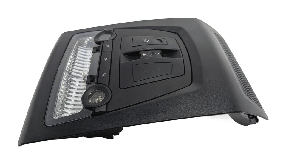 Thumbnail 5: 2012 BMW ACTIVE HYBRID 5 F10 FRONT DOME LIGHT SUNROOF SWITCH CONSOLE SOS (Black)