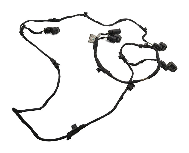 Thumbnail 2: 2012 BMW ACTIVE HYBRID 5 F10 FRONT PARKING PDC SENSORS SET/4 w/HARNESS (Gray)