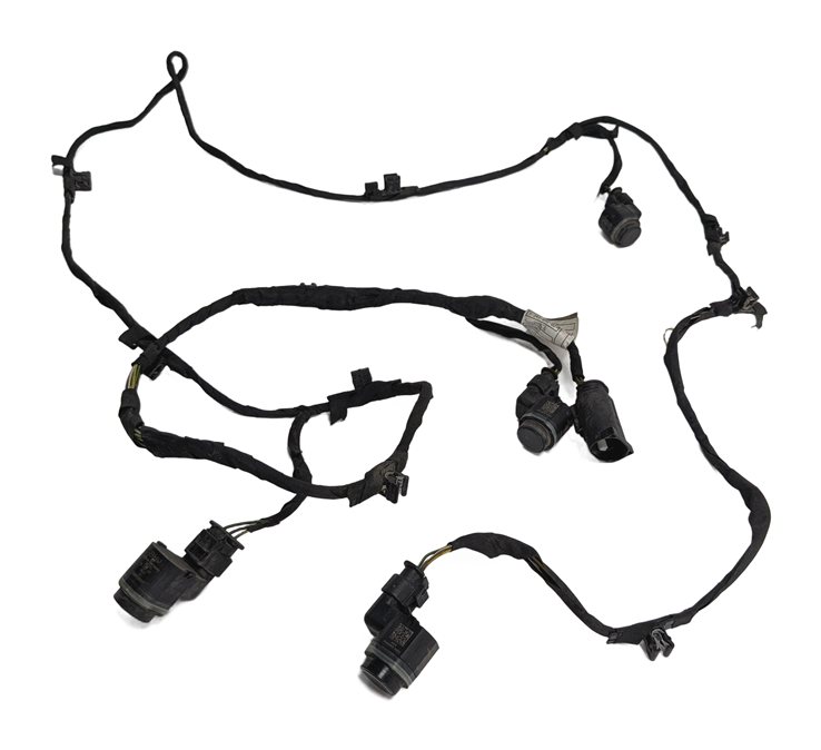 Thumbnail 3: 2012 BMW ACTIVE HYBRID 5 F10 FRONT PARKING PDC SENSORS SET/4 w/HARNESS (Gray)