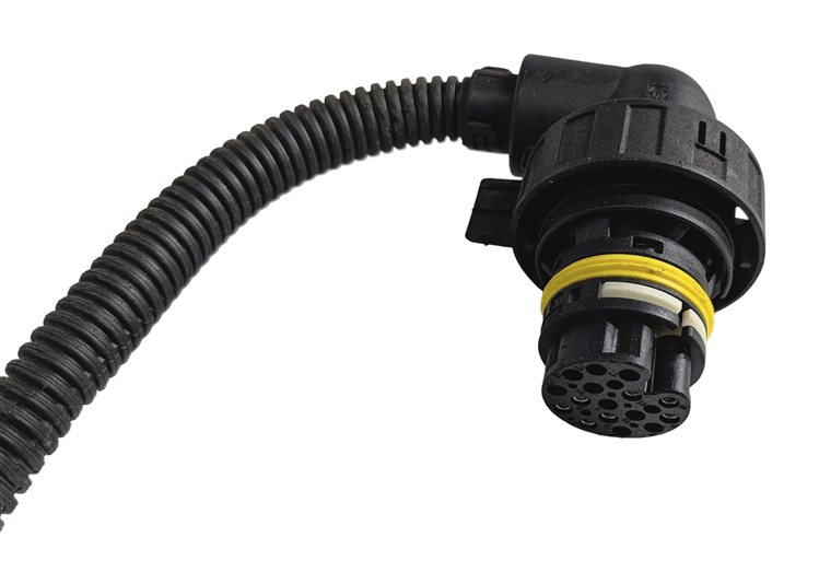 Thumbnail 13: 12 BMW ACTIVEHYBRID 5 F10 3.0L N55 HYBRID ENGINE INJECTOR HARNESS BATTERY CABLE
