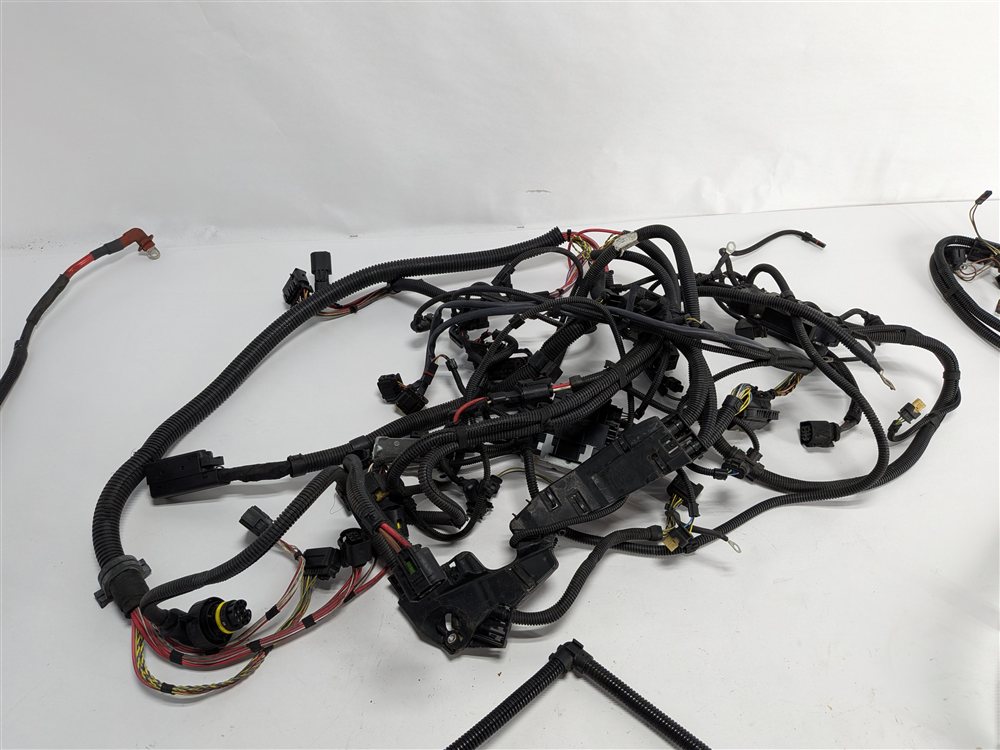Thumbnail 2: 12 BMW ACTIVEHYBRID 5 F10 3.0L N55 HYBRID ENGINE INJECTOR HARNESS BATTERY CABLE