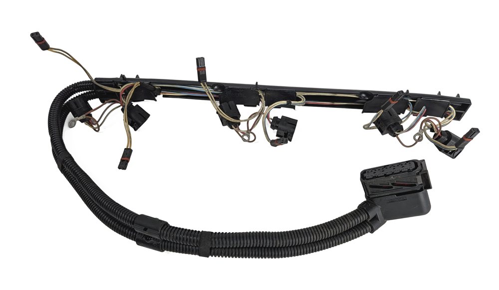 Thumbnail 3: 12 BMW ACTIVEHYBRID 5 F10 3.0L N55 HYBRID ENGINE INJECTOR HARNESS BATTERY CABLE