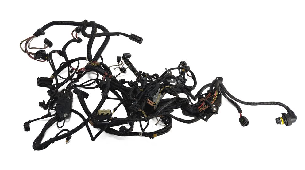 Thumbnail 6: 12 BMW ACTIVEHYBRID 5 F10 3.0L N55 HYBRID ENGINE INJECTOR HARNESS BATTERY CABLE