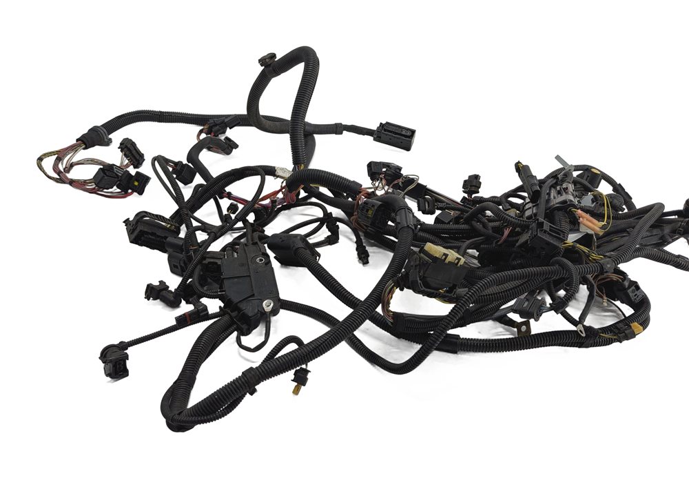 Thumbnail 7: 12 BMW ACTIVEHYBRID 5 F10 3.0L N55 HYBRID ENGINE INJECTOR HARNESS BATTERY CABLE