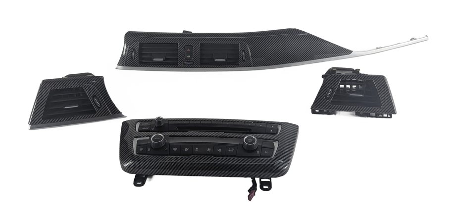 15-21 BMW 2 3 4 SERIES (F22 F30 F32 F34) FRONT HEATER A/C RADIO CONTROL PANEL