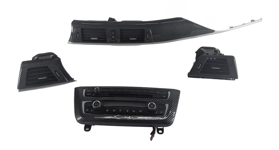 Thumbnail 2: 15-21 BMW 2 3 4 SERIES (F22 F30 F32 F34) FRONT HEATER A/C RADIO CONTROL PANEL