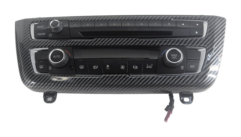 Thumbnail 3: 15-21 BMW 2 3 4 SERIES (F22 F30 F32 F34) FRONT HEATER A/C RADIO CONTROL PANEL