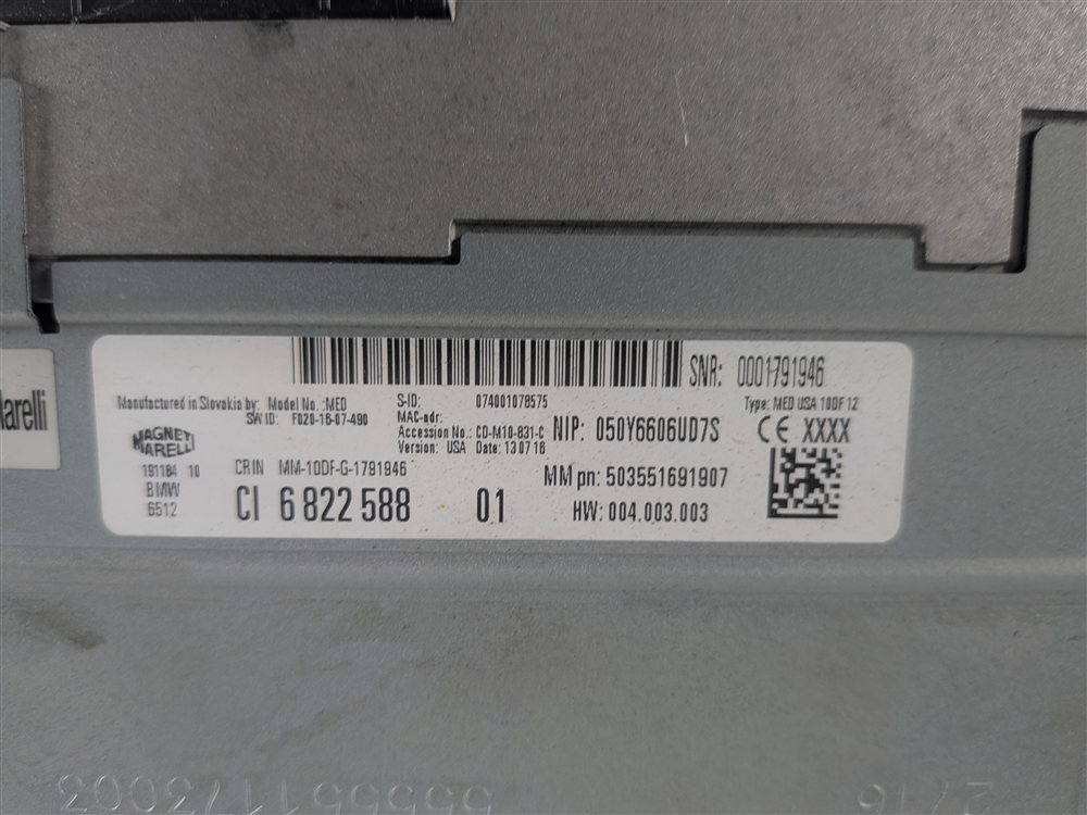 Thumbnail 9: 14-20 BMW 2 3 4 5 X1 X5 (F15 F22 F30 F32 F34 F48) AM/FM RADIO STEREO CD PLAYER