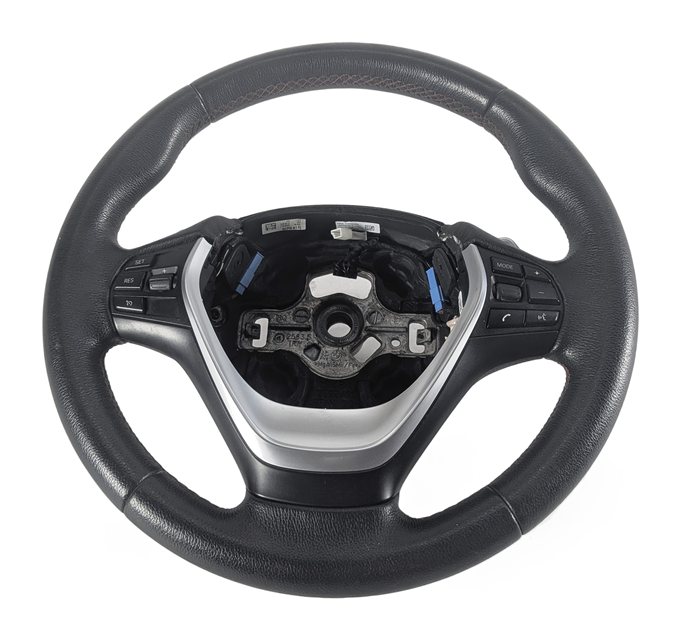 Thumbnail 3: 13-18 BMW 3 4 SERIES F30 F31 F32 F33 F34 3-SPOKE SPORT STEERING WHEEL w/ PADDLES