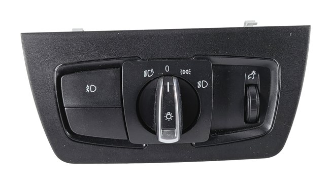 12-22 BMW 2 3 4 SERIES F22 F30 F32 HEADLIGHT FOG DIMMER SWITCH BLACK