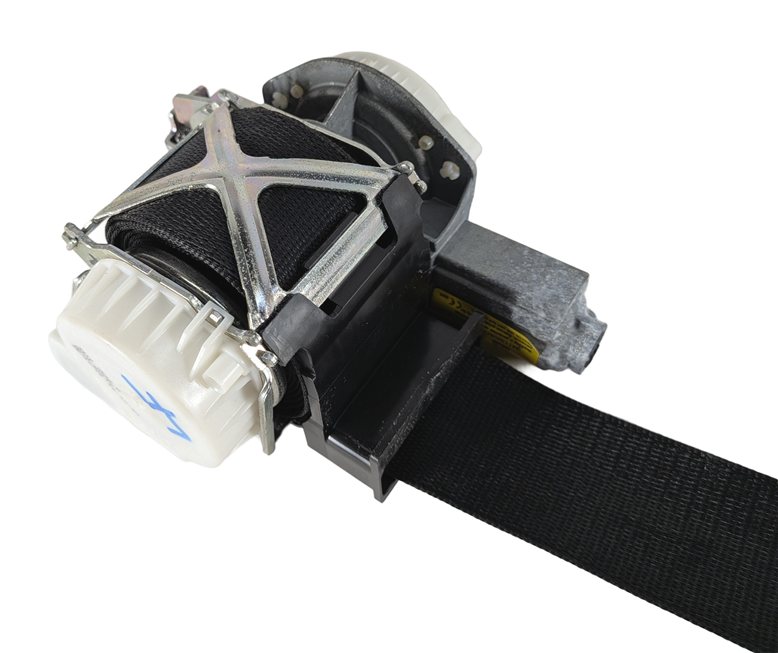 Thumbnail 3: 14-19 BMW 320i 328i 330i 335i 340i F30 F32 FRONT LEFT SEATBELT RETRACTOR (Black)
