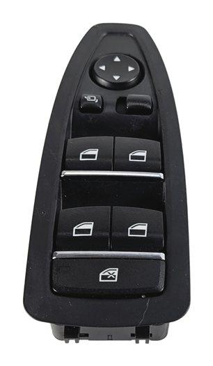 2012-2019 BMW 3 4 M3 X3 X4 SERIES FRONT LEFT DRIVER WINDOW SWITCH P-FOLD (BLACK)