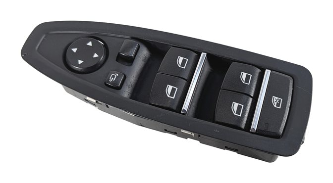 Thumbnail 5: 2012-2019 BMW 3 4 M3 X3 X4 SERIES FRONT LEFT DRIVER WINDOW SWITCH P-FOLD (BLACK)