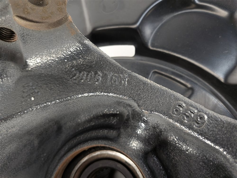 Thumbnail 5: 12-18 BMW 3 SERIES (F30) SEDAN WAGON REAR LEFT DRIVER SPINDLE KNUCKLE WHEEL HUB