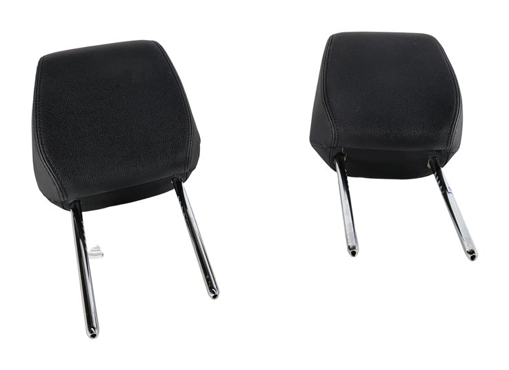 2014 BMW 328D (F30) FRONT LEFT & RIGHT SEAT HEADREST SET/2 (Black)