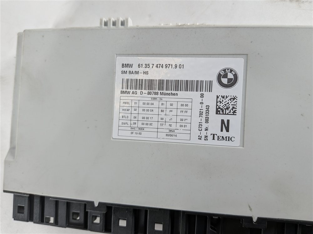 Thumbnail 8: 14-19 BMW 328i 330i 335i 428i 430i 440i M3 M4 X5 X6 FRONT MEMORY SEAT MODULE
