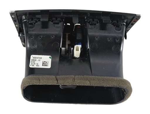 Thumbnail 5: 2017 BMW 330I (F30) REAR CENTER CONSOLE HEAT AIR AC VENT GRILLE BEZEL (Black)