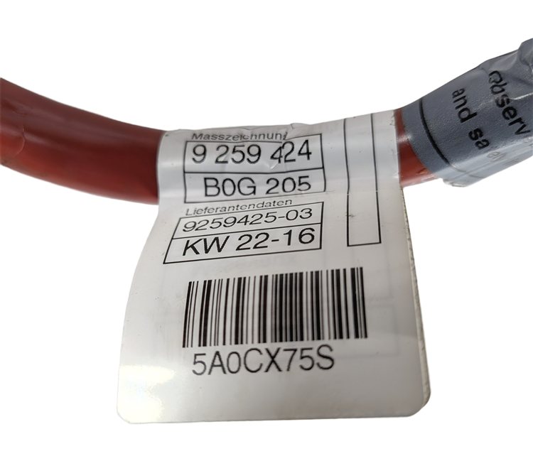 Thumbnail 9: 2014 BMW 328XID SEDAN (F30) 2.0L POSITIVE BATTERY POWER CABLE w/ SAFETY TERMINAL