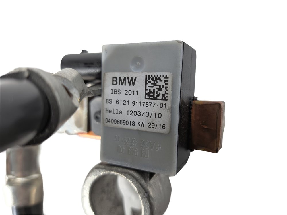 Thumbnail 8: 2017 BMW 330I (F30) 2.0L NEGATIVE GROUND BATTERY CABLE w/ IBS SENSOR TERMINAL