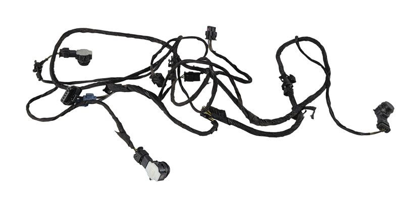 2017 BMW 330I (F30) REAR PARK ASSIST PDC DISTANCE SENSOR SET/4 w/ HARNESS (Blue)