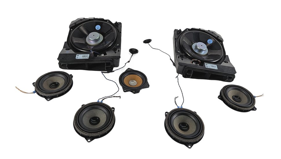 Thumbnail 2: 2017 BMW 330I (F30) HI-FI HIFI RADIO STEREO AUDIO SOUND SYSTEM SPEAKER SET/9