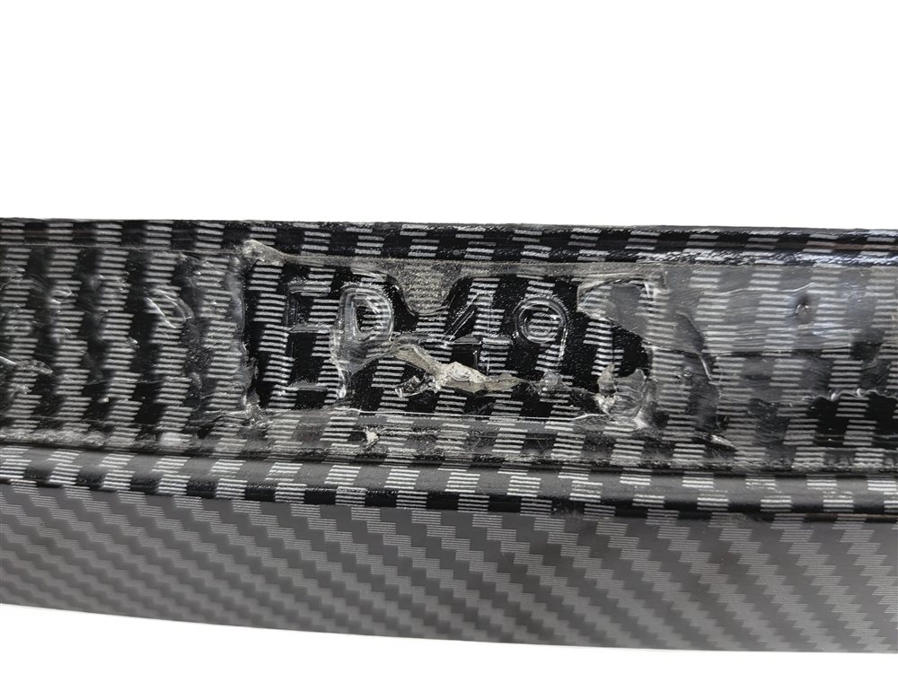 Thumbnail 6: 2017 BMW 330I F30 TRUNK LID SPOILER AFTERMARKET CARBON FIBER LOOK (GLOSS BLACK)
