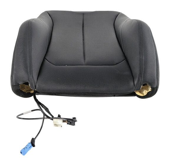 2017 BMW 330I (F30) FRONT RIGHT PASSENGER UPPER SPORT SEAT BACK CUSHION (Black)