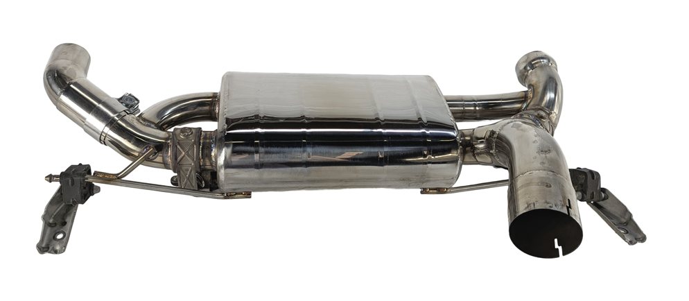 Thumbnail 3: 2017 BMW 330I (F30) VRSF REAR MUFFLER EXHAUST w/ ELECTRONIC VALVES & HARNESS
