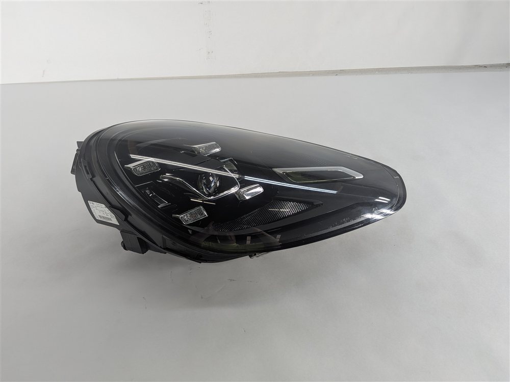 Thumbnail 3: 2015-2018 PORSCHE CAYENNE (958) RIGHT PASSENGER LED HEADLIGHT HEADLAMP ASSEMBLY