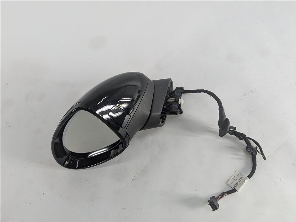 Thumbnail 4: 15-18 PORSCHE CAYENNE (958) LEFT BLIND SPOT P-FOLD AUTODIM DOOR MIRROR (Black)