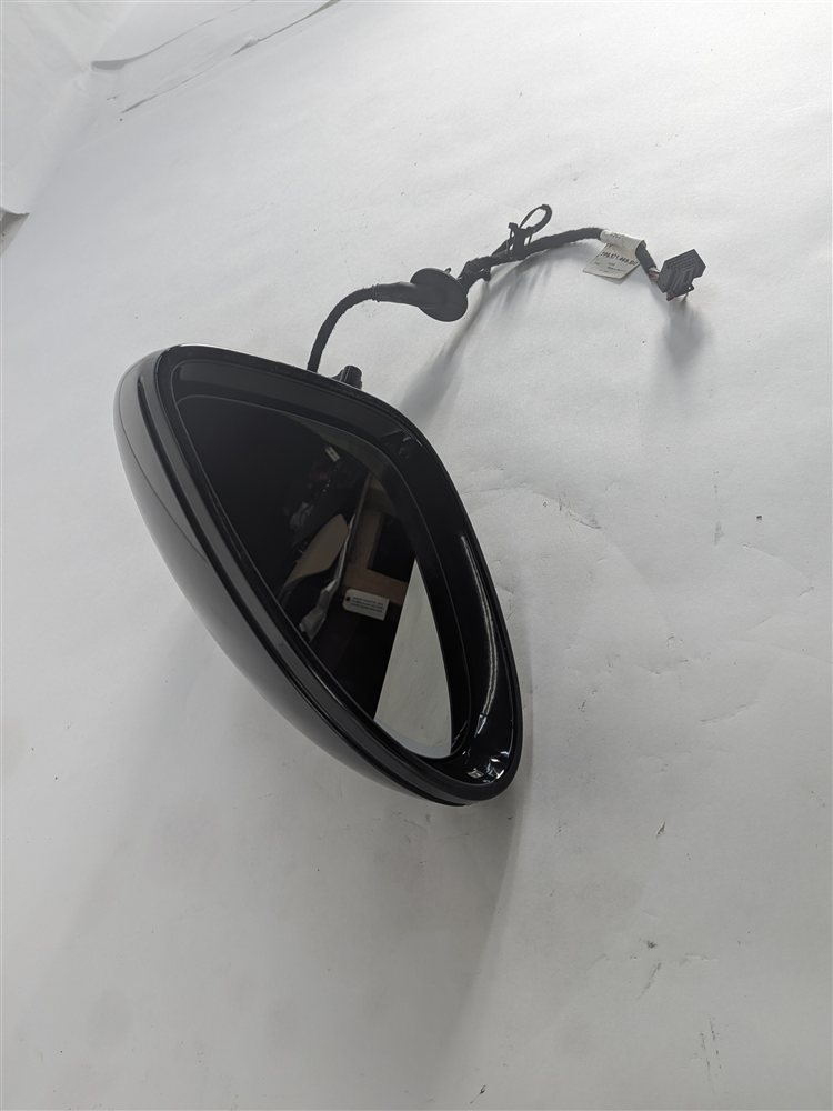 Thumbnail 6: 15-18 PORSCHE CAYENNE (958) LEFT BLIND SPOT P-FOLD AUTODIM DOOR MIRROR (Black)