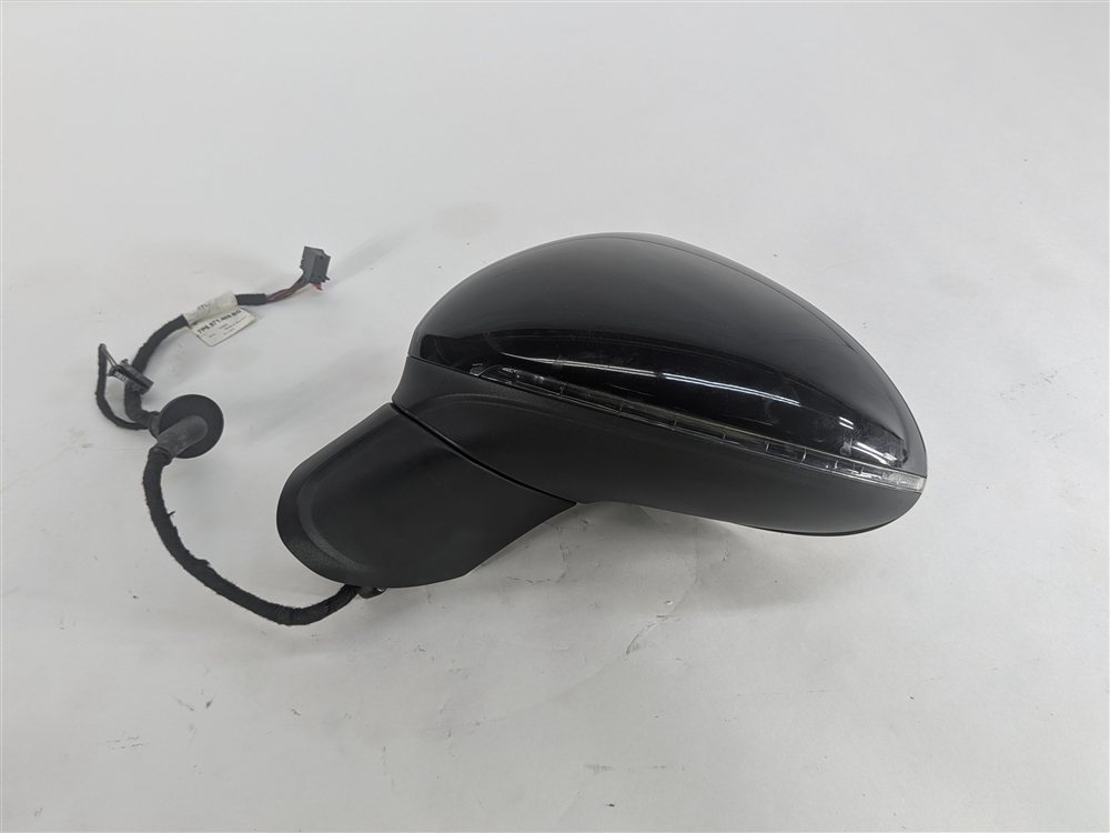 Thumbnail 7: 15-18 PORSCHE CAYENNE (958) LEFT BLIND SPOT P-FOLD AUTODIM DOOR MIRROR (Black)