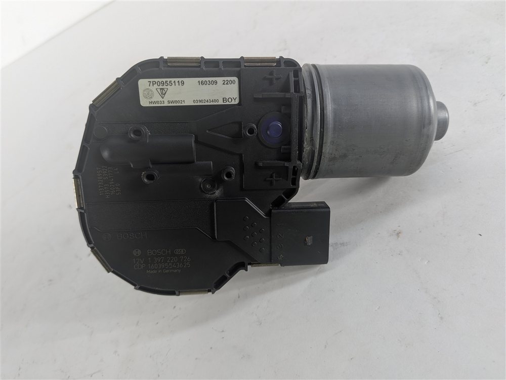 Thumbnail 7: 2011-2018 PORSCHE CAYENNE (958) FRONT WINDSHIELD WIPER MOTOR