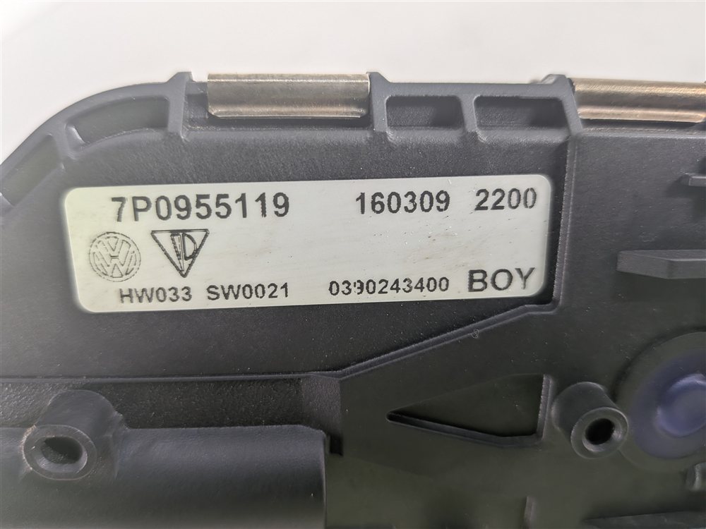 Thumbnail 8: 2011-2018 PORSCHE CAYENNE (958) FRONT WINDSHIELD WIPER MOTOR