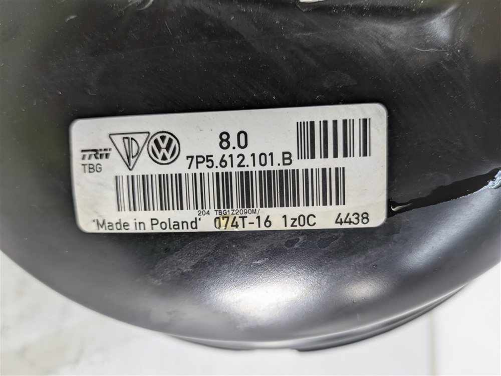 Thumbnail 9: 11-18 PORSCHE CAYENNE (958) 3.0L HYBRID POWER BRAKE BOOSTER w/ MASTER CYLINDER