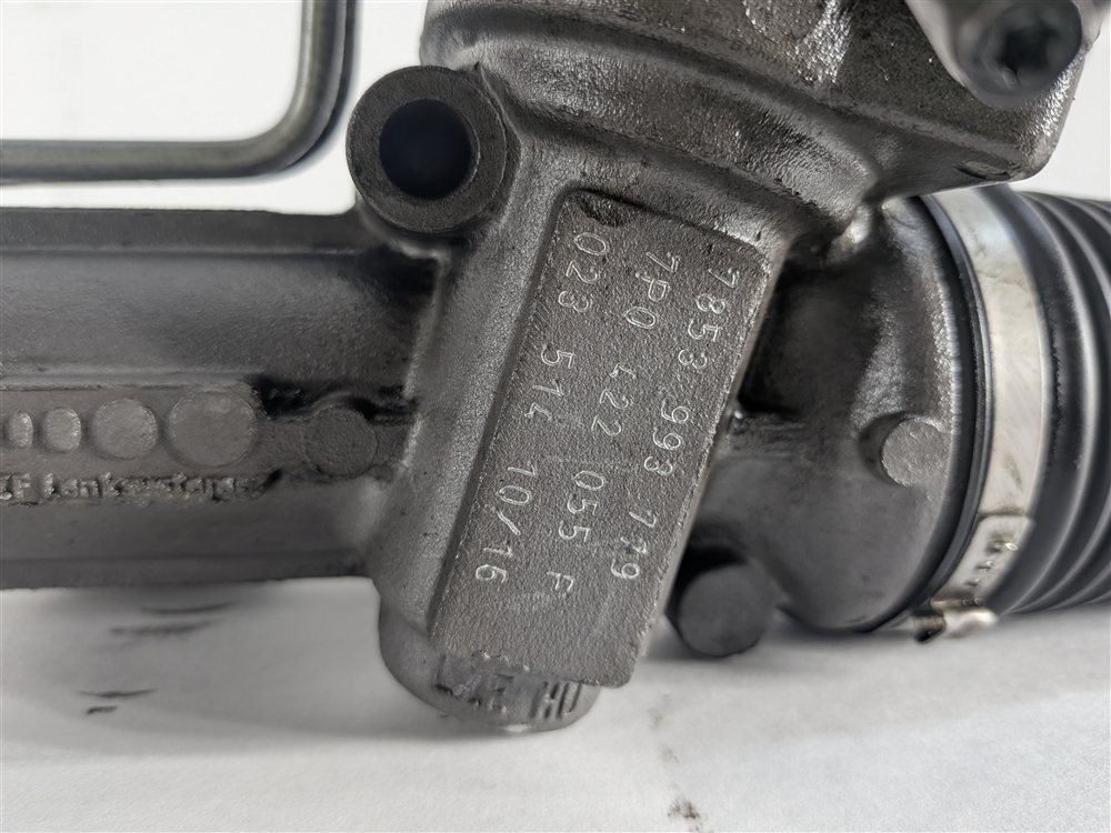 Thumbnail 9: 11-18 PORSCHE CAYENNE HYBRID (958) FRONT STEERING GEAR RACK & PINION w/ TIE RODS