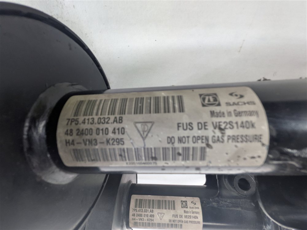 Thumbnail 11: 11-18 PORSCHE CAYENNE 958 FRONT LEFT RIGHT AIR SUSPENSION VDC SHOCK STRUT SET/2