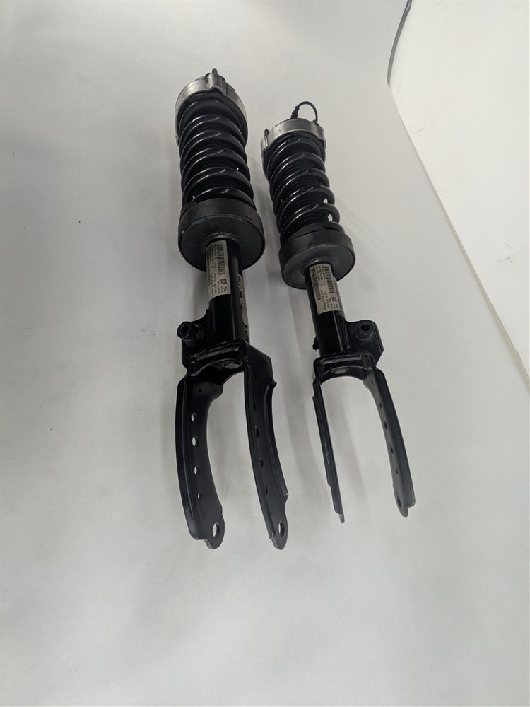 Thumbnail 4: 11-18 PORSCHE CAYENNE 958 FRONT LEFT RIGHT AIR SUSPENSION VDC SHOCK STRUT SET/2