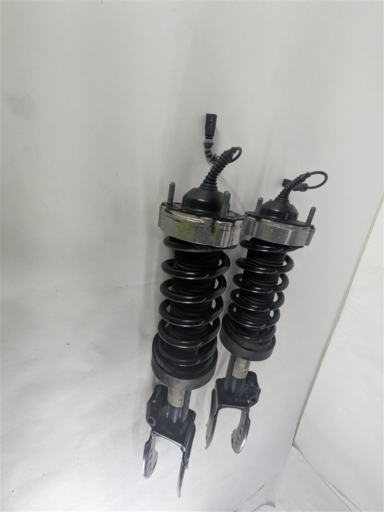 Thumbnail 5: 11-18 PORSCHE CAYENNE 958 FRONT LEFT RIGHT AIR SUSPENSION VDC SHOCK STRUT SET/2
