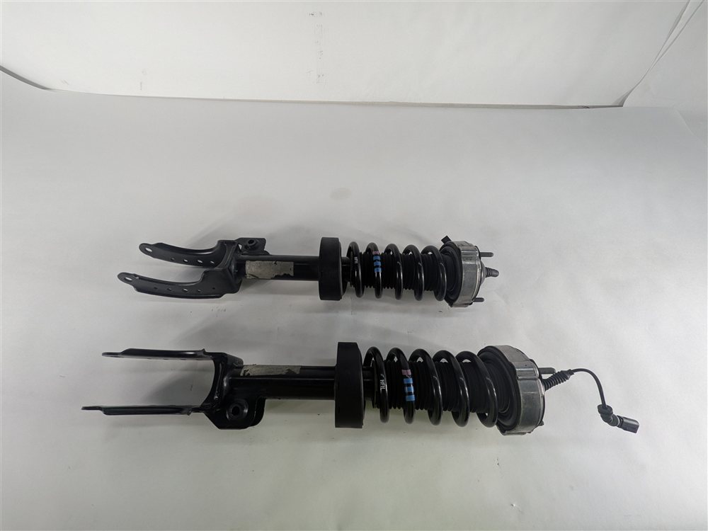 Thumbnail 7: 11-18 PORSCHE CAYENNE 958 FRONT LEFT RIGHT AIR SUSPENSION VDC SHOCK STRUT SET/2