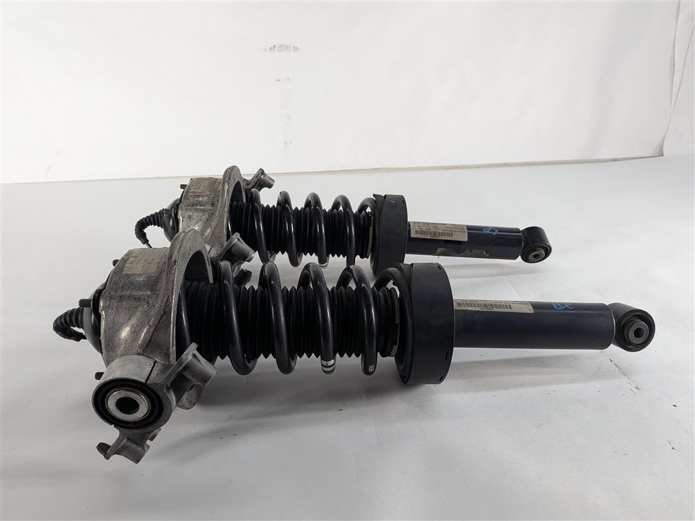 Thumbnail 2: 11-18 PORSCHE CAYENNE (958) REAR LEFT & RIGHT AIR SUSPENSION VDC SHOCK STRUT SET