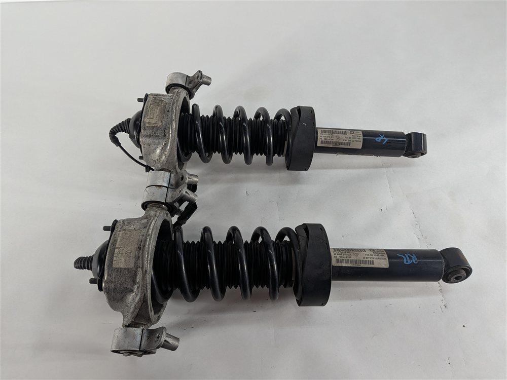 Thumbnail 3: 11-18 PORSCHE CAYENNE (958) REAR LEFT & RIGHT AIR SUSPENSION VDC SHOCK STRUT SET