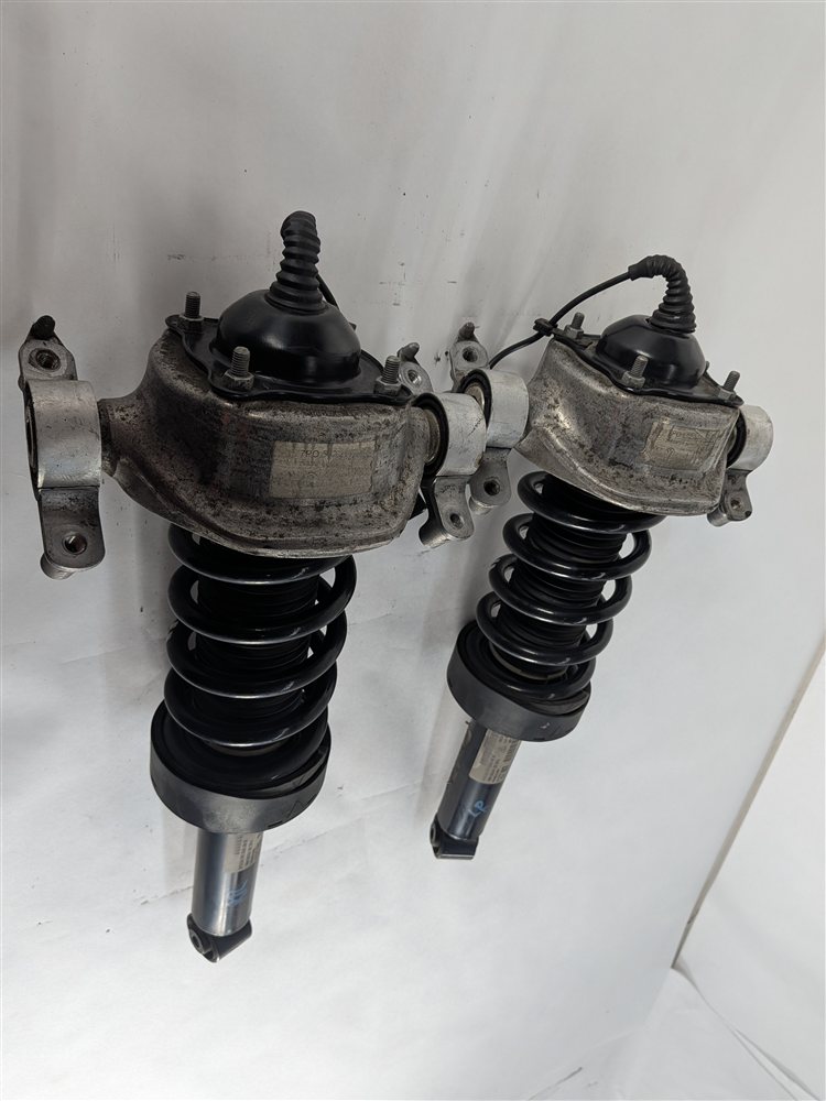 Thumbnail 5: 11-18 PORSCHE CAYENNE (958) REAR LEFT & RIGHT AIR SUSPENSION VDC SHOCK STRUT SET
