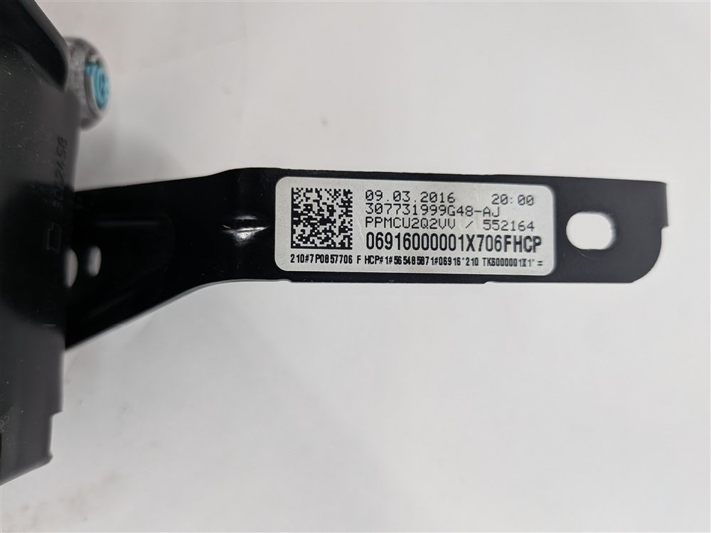 Thumbnail 8: 2011-2018 PORSCHE CAYENNE (958) FRONT RIGHT PASSENGER SEATBELT RETRACTOR (Black)