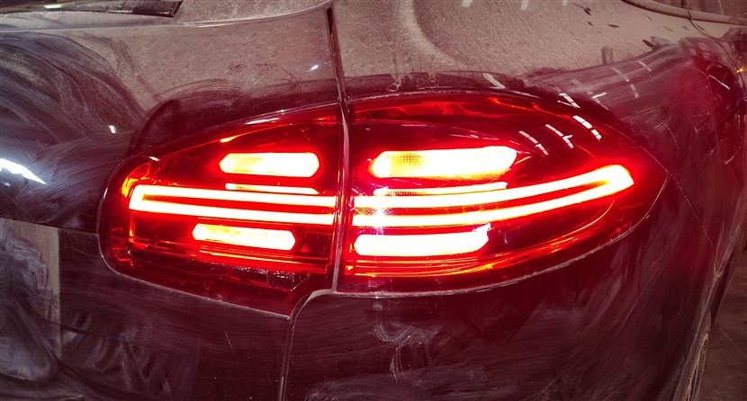 Thumbnail 2: 15-18 PORSCHE CAYENNE (958) REAR RIGHT PASSENGER TAILLIGHT BRAKE LIGHT LAMP