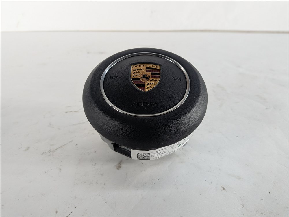 Thumbnail 3: 15-18 CAYENNE (958) LEFT DRIVER STEERING WHEEL AIRBAG AIR BAG (Black)