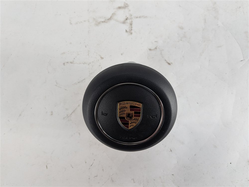 Thumbnail 4: 15-18 CAYENNE (958) LEFT DRIVER STEERING WHEEL AIRBAG AIR BAG (Black)