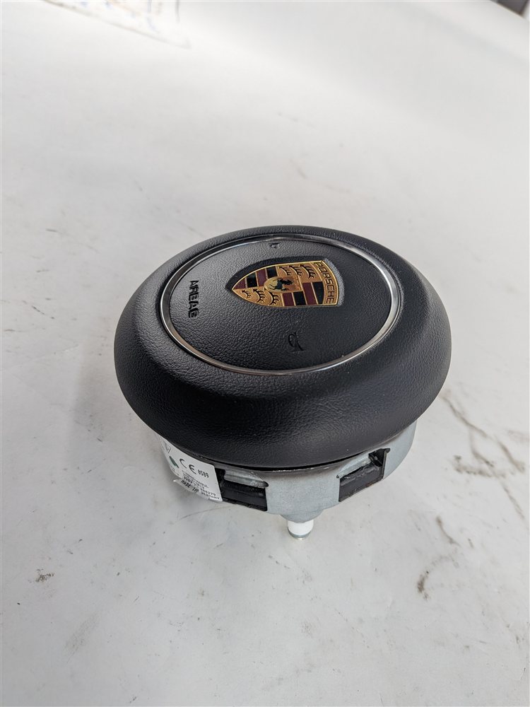 Thumbnail 5: 15-18 CAYENNE (958) LEFT DRIVER STEERING WHEEL AIRBAG AIR BAG (Black)
