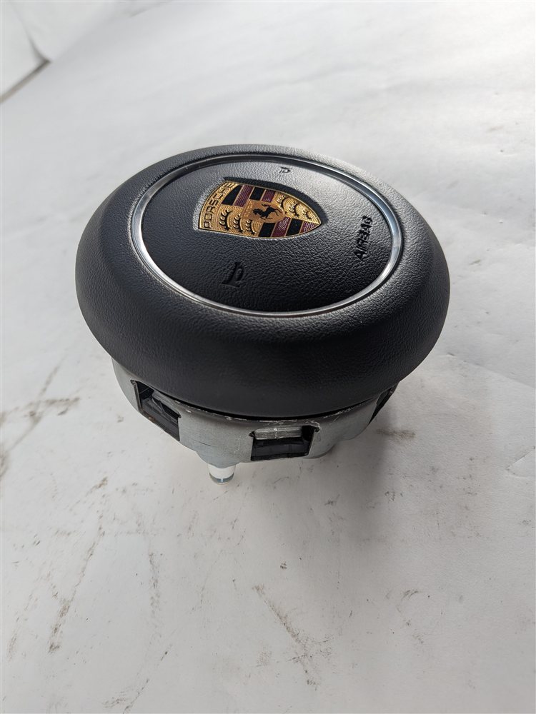 Thumbnail 6: 15-18 CAYENNE (958) LEFT DRIVER STEERING WHEEL AIRBAG AIR BAG (Black)